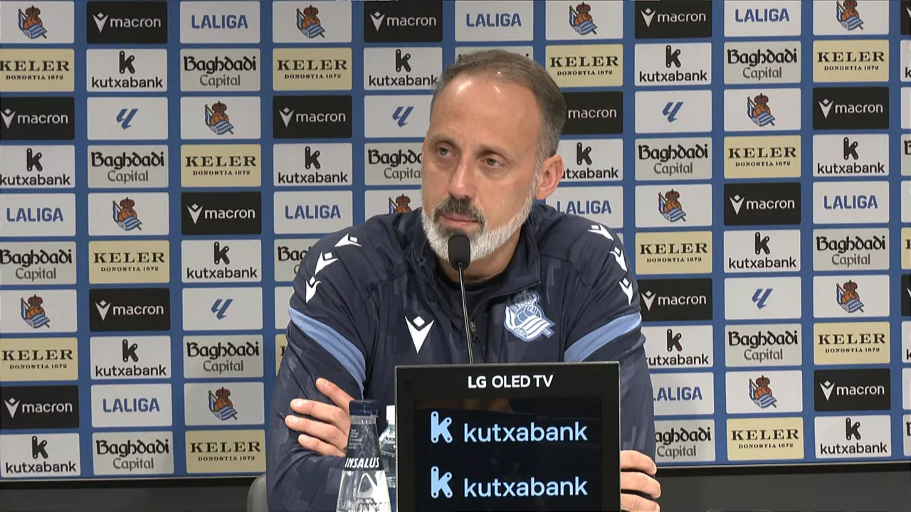 Pellegrino Matarrazo, Realak Getaferen aurkako partida aurreko prentsaurrekoan.