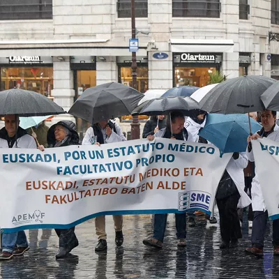 Medikuen manifestazioa Donostian