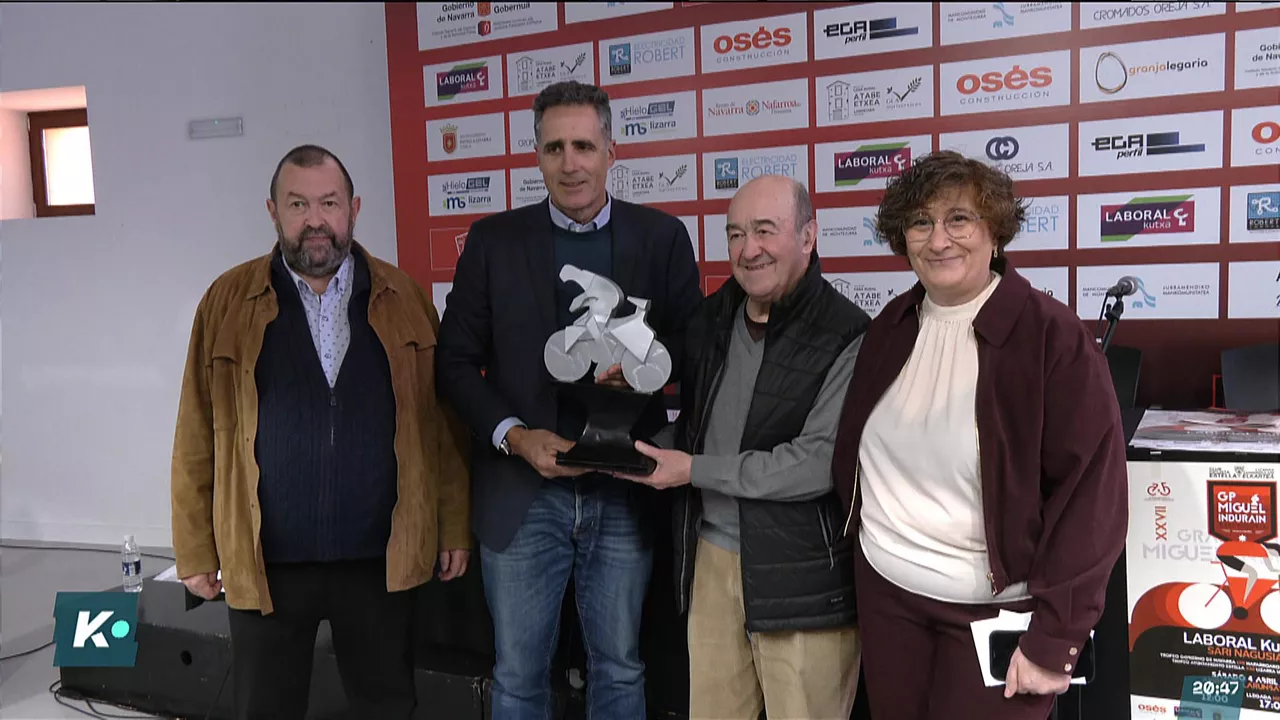 Miguel Indurain Sariaren aurkezpena