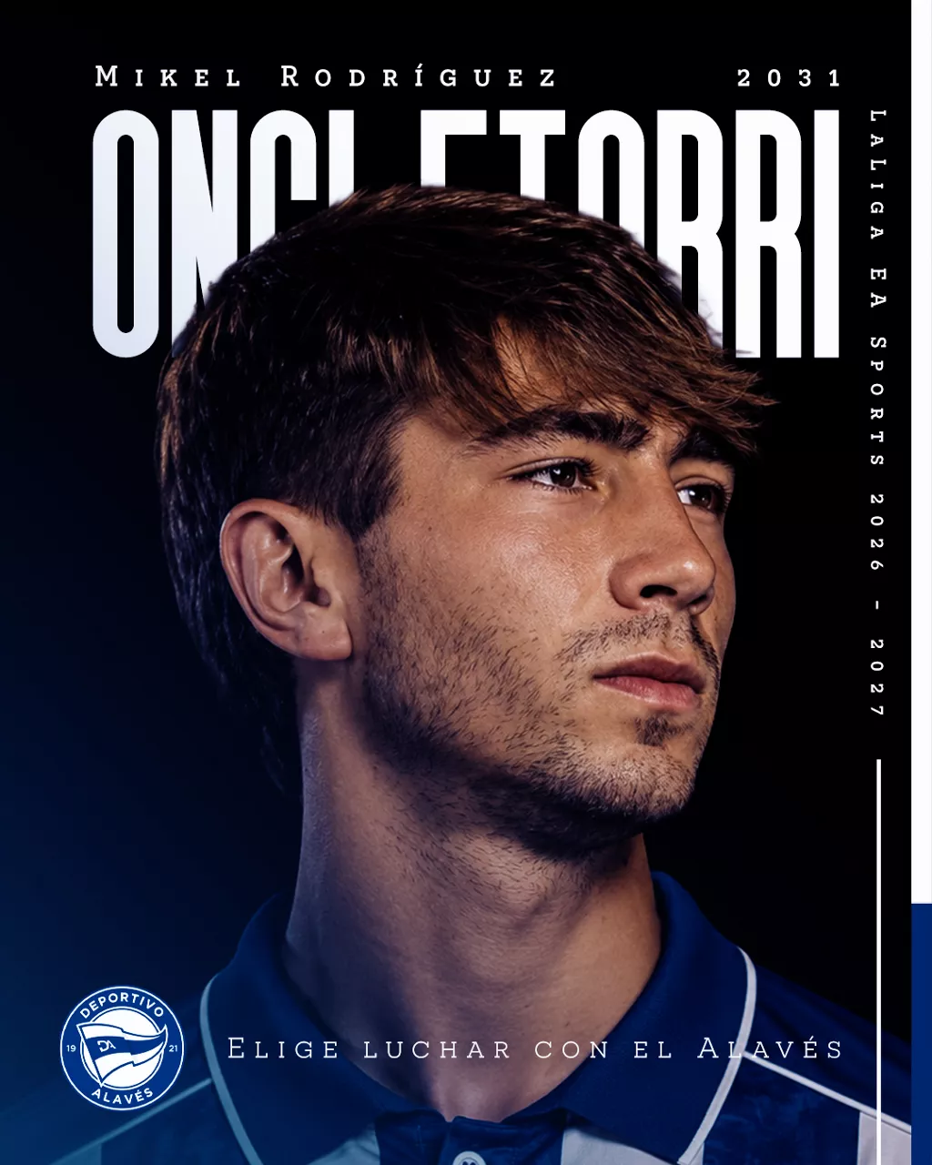 Mikel Rodriguez, jugador del Alavés