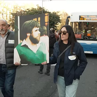 Mikel Zabalza omenaldia 40 urte Donostia