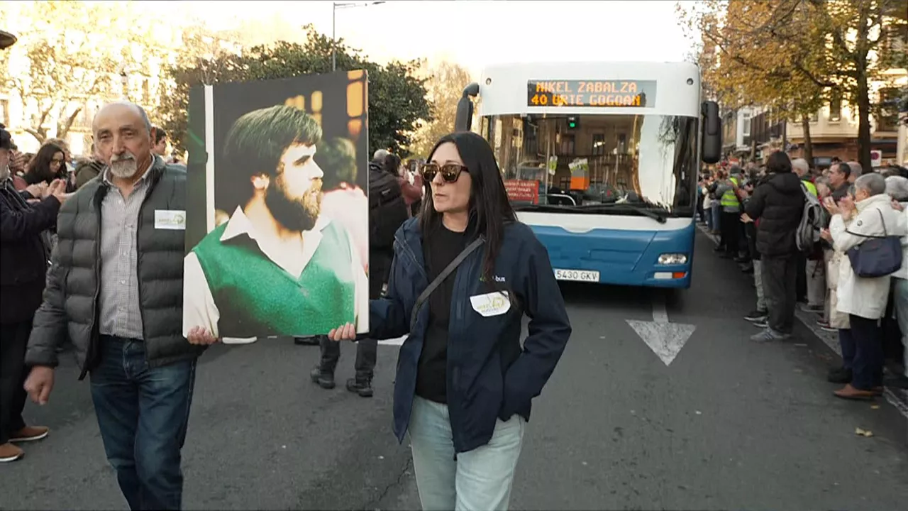 Mikel Zabalza omenaldia 40 urte Donostia