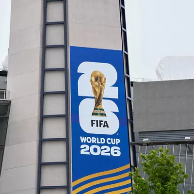 (Foto de ARCHIVO)

FOXBOROUGH, MA - MAY 23: A general view of FIFA World Cup 2026 logo signage on the Gillette Stadium lighthouse on May 23, 2026 at Boston Stadium in Foxborough, MA. Gillette Stadium is temporarily renamed Boston Stadium for the FIFA World Cup 2026. Seven World Cup matches will be played at the stadium.



Europa Press/Contacto/Erica Denhoff

23/5/2026