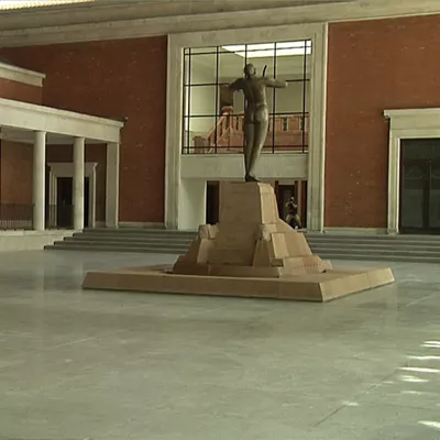 Nuevo atrio del Museo de Bellas Artes de Bilbao