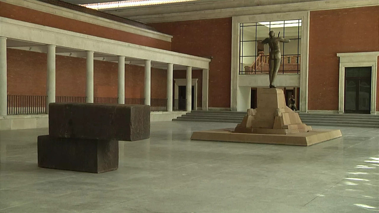 Nuevo atrio del Museo de Bellas Artes de Bilbao