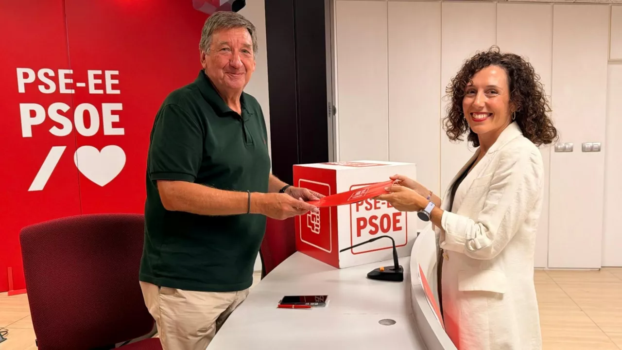 Nora Abete presenta su candidatura a la alcaldía de Bilbao.



REMITIDA / HANDOUT por PSE-EE

Fotografía remitida a medios de comunicación exclusivamente para ilustrar la noticia a la que hace referencia la imagen, y citando la procedencia de la imagen en la firma

04/9/2026