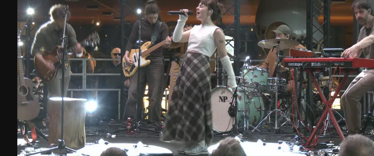 Olaia Inziartek "Zerrautsa" diskoa aurkeztu du Bilbao Basque Festen