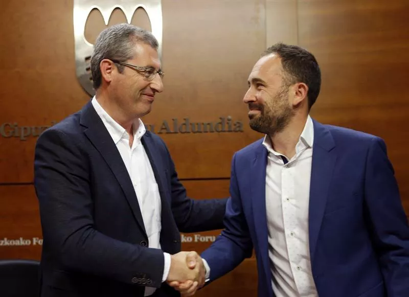 Markel Olano PNV Denis Itxaso PSE Gipuzkoako gobernua. EFE