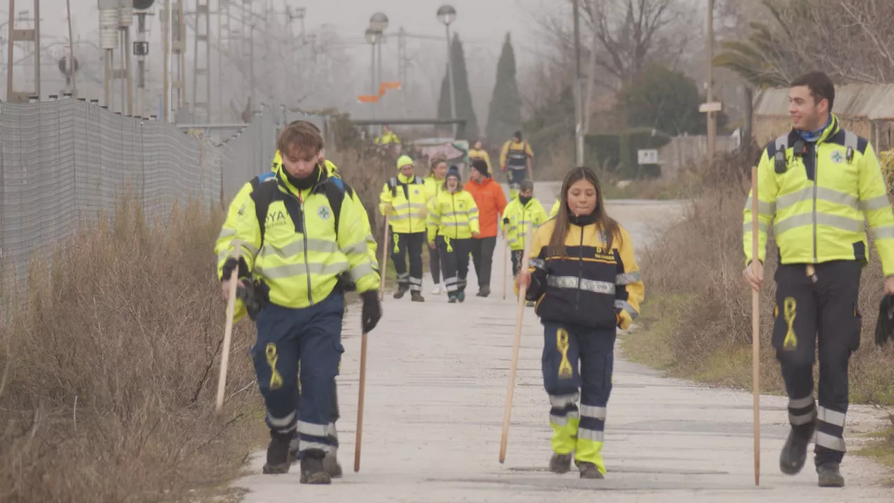 Erriberrin desagertutako gizonaren bilaketa lanak