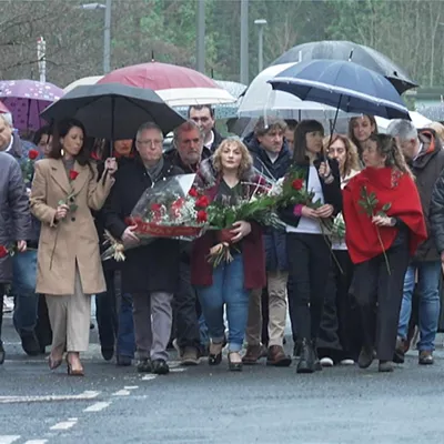 Isaias Carrasco omendu dute Arrasaten, ETAk hil zuela 18 urte bete direnean