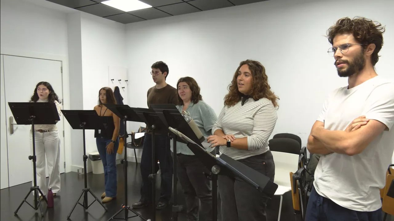 Así se forman las nuevas generaciones de
canto clásico en el centro Musikene de
Donostia