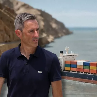 Mikel Reparaz Iran eta Oman artean dagoen Ormuzko itsasartea