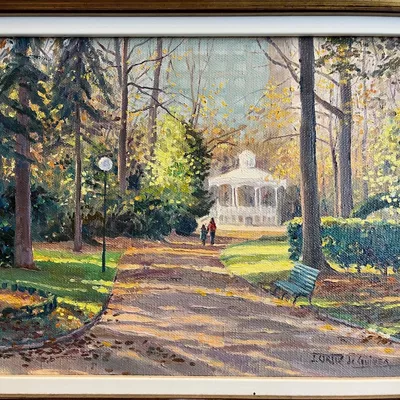 Javier Ortiz de Guinea Diaz de Otaloraren Gasteizko paisaia bat