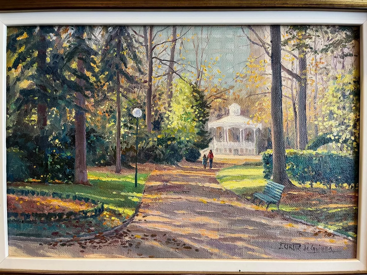 Javier Ortiz de Guinea Diaz de Otaloraren Gasteizko paisaia bat