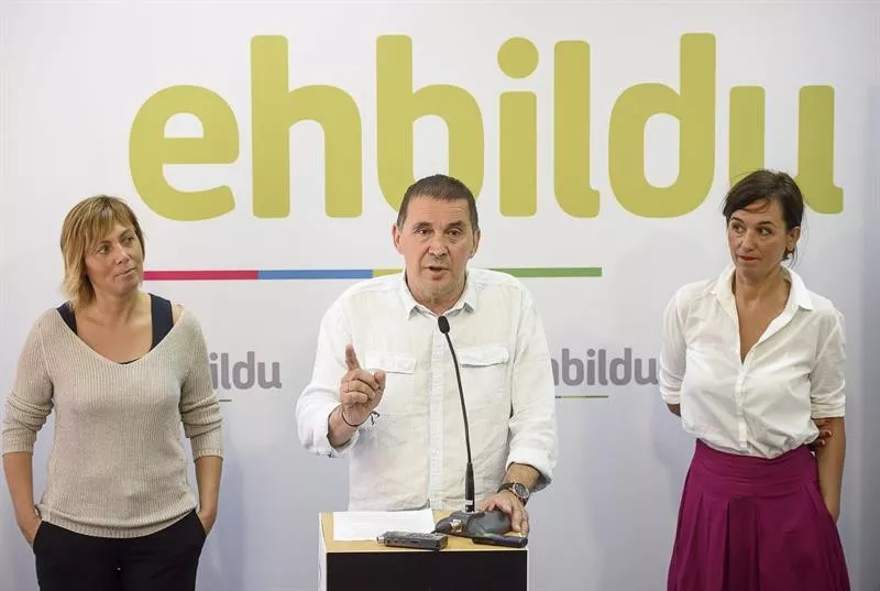 Arnaldo Otegi ezker abertzaleko buruzagia. Artxiboko irudia: EFE