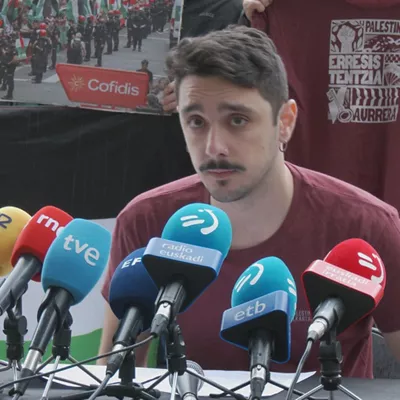 Iñigo Rodriguez Palestinarekin elkartasuna plataforma