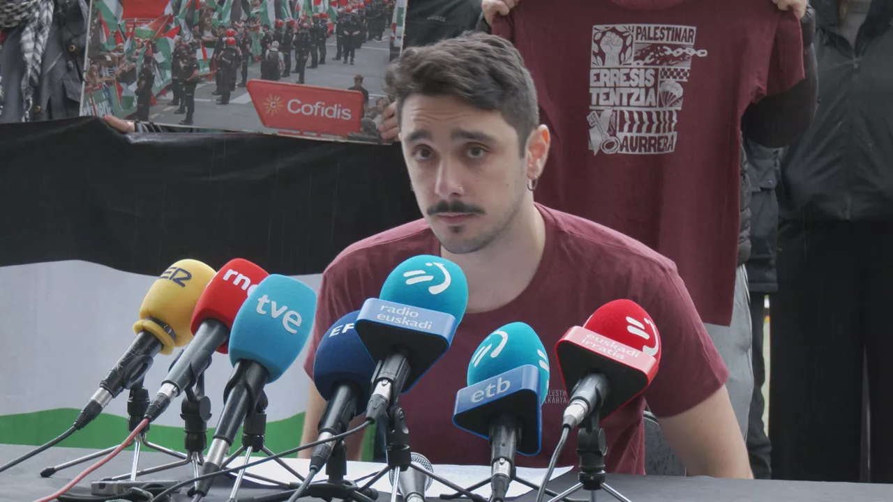 Iñigo Rodriguez Palestinarekin elkartasuna plataforma