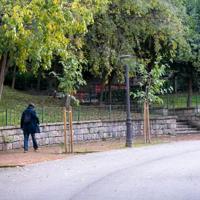 Parque de la Concordia en Jaén