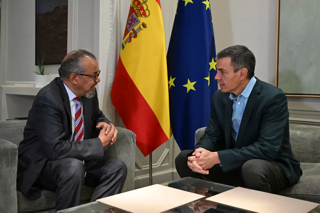 pedro-sanchez-tedros-adhanom-oms-moncloa-hantavirus