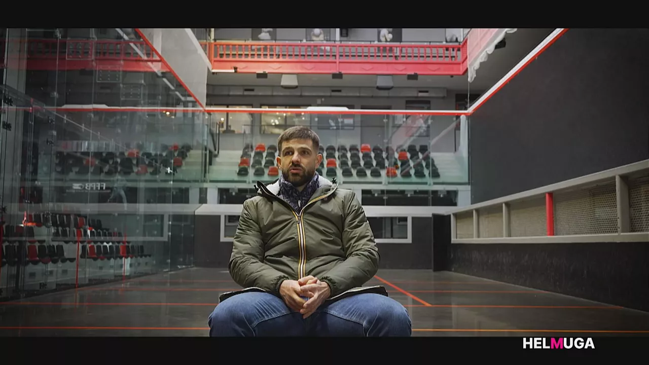 Peio Larralde pilotaria, Helmugan