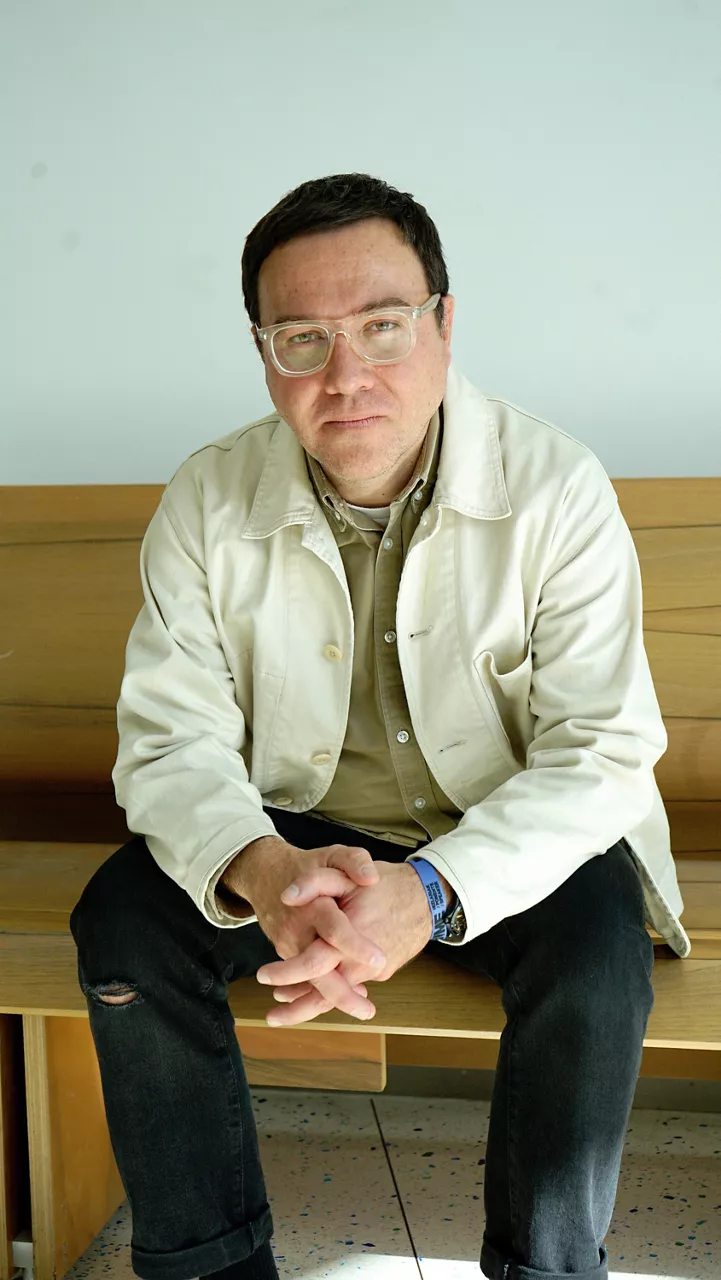 Pepo Márquez "Antineutral" liburuaren idazlea					