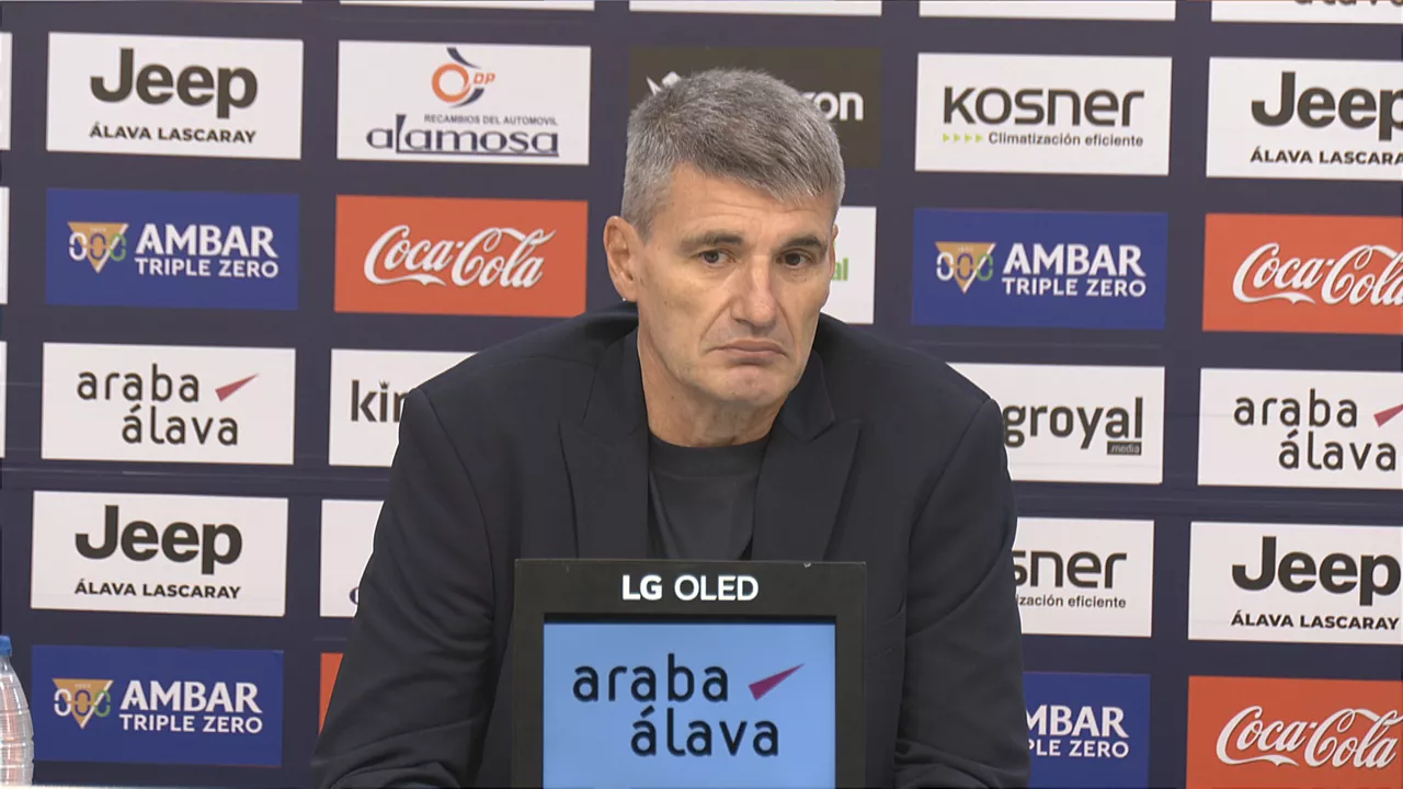 Velimir Perasovic, entrenador del Baskonia