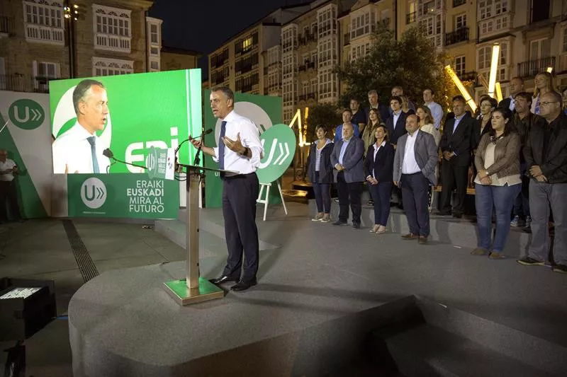 EAJren ekitaldia Gasteizen. EFE