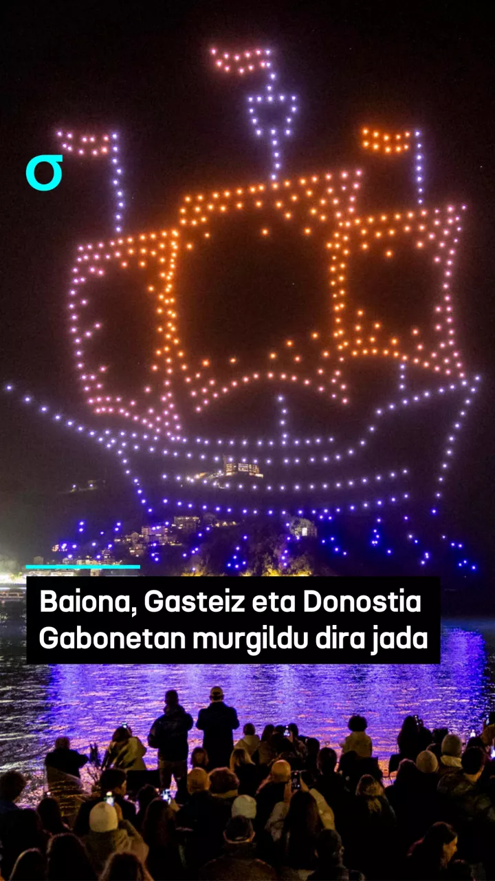 Gabonak Baiona Gasteiz eta Donostian