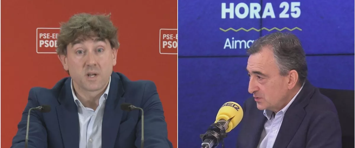 Eneko Andueza eta Aitor Esteban