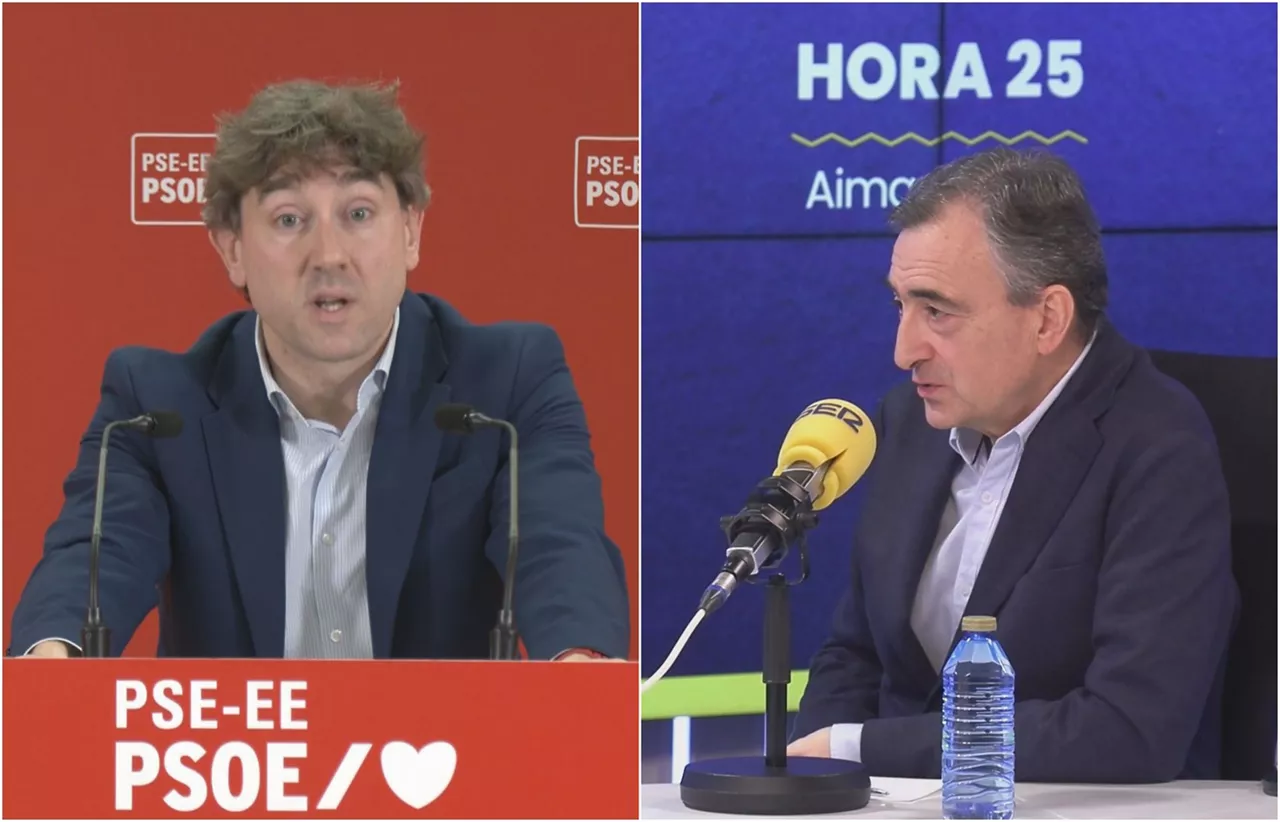 Eneko Andueza eta Aitor Esteban