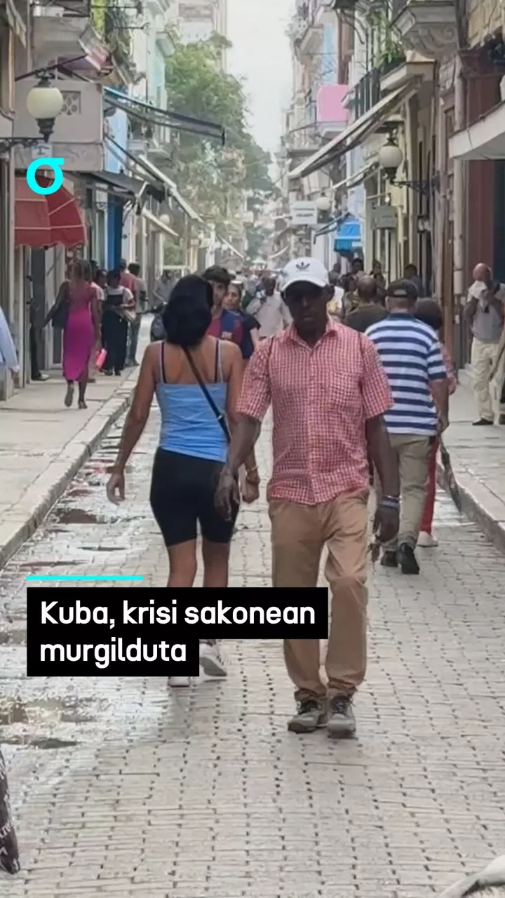 Kuba, krisi sakonean murgilduta