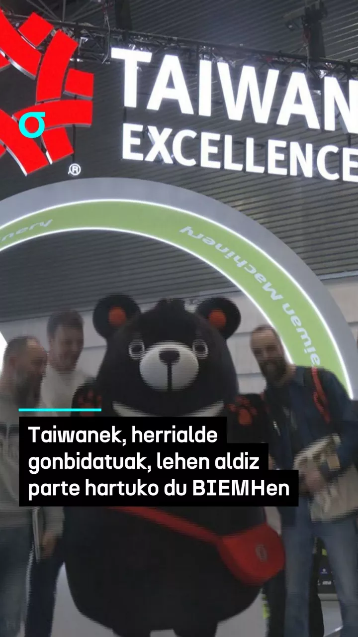 Taiwan, herrialde gonbidatua, lehen aldiz parte hartuko du BIEMHn
