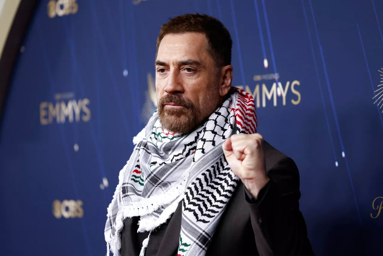 Javier Bardem at the Emmy. Photo: EFE