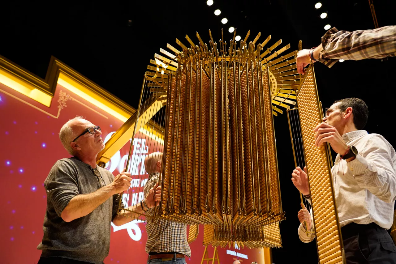 preparativos sorteo lotería de navidad 2025 EFE