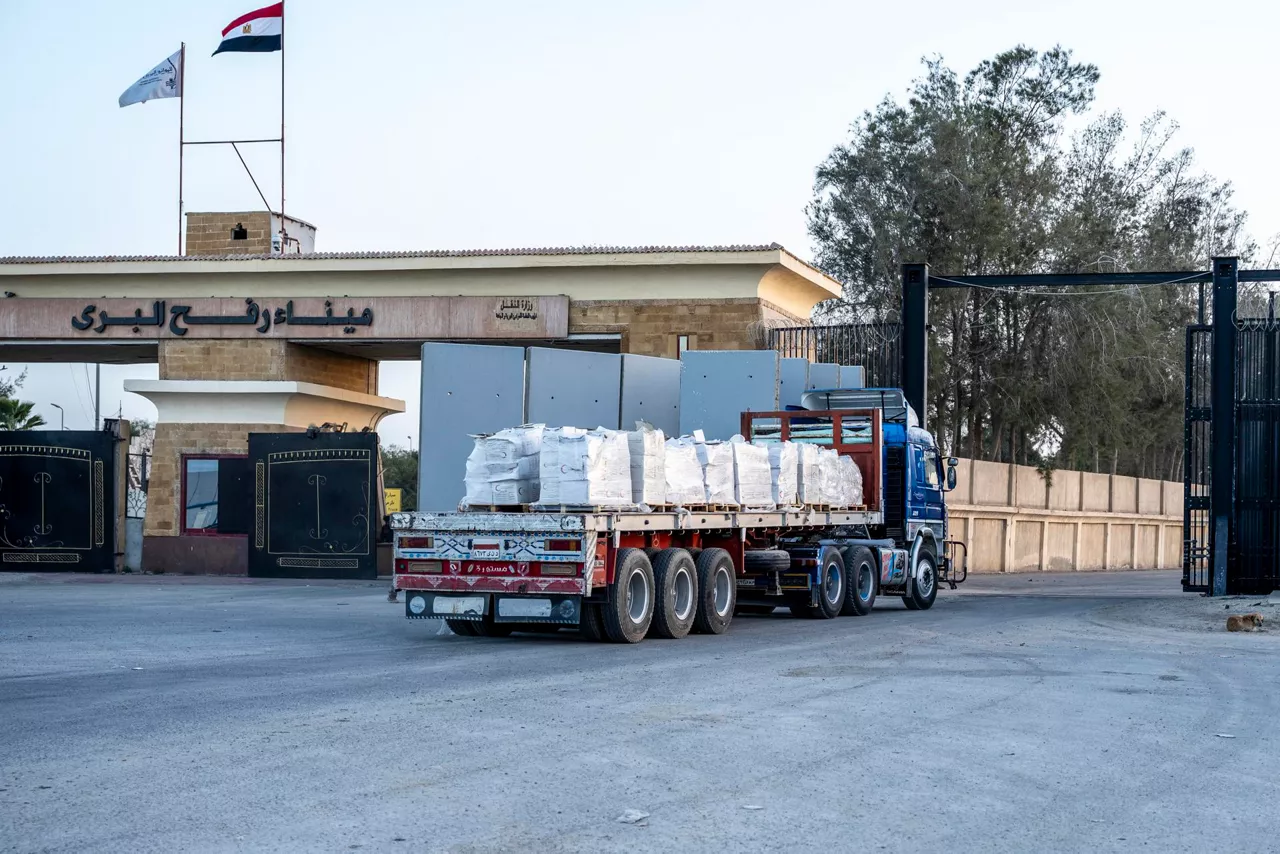 paso Rafah entre Gaza y Egipto 