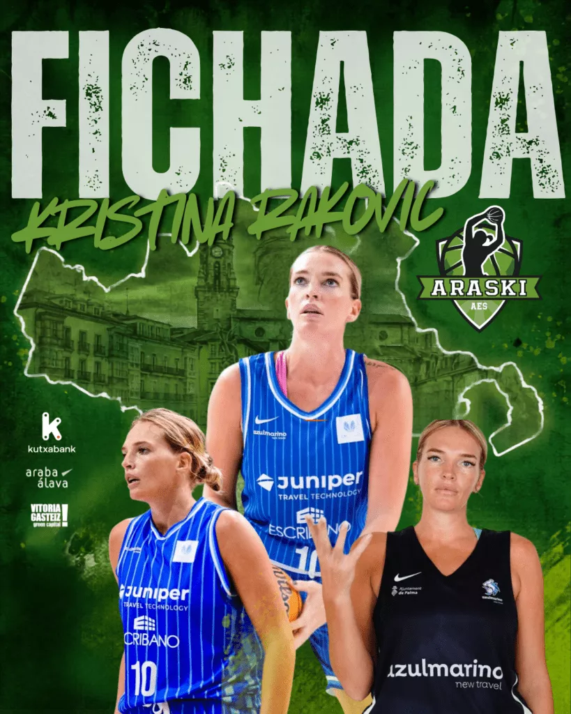 Kristina Rakovic, Kutxabank Araskiko jokalaria