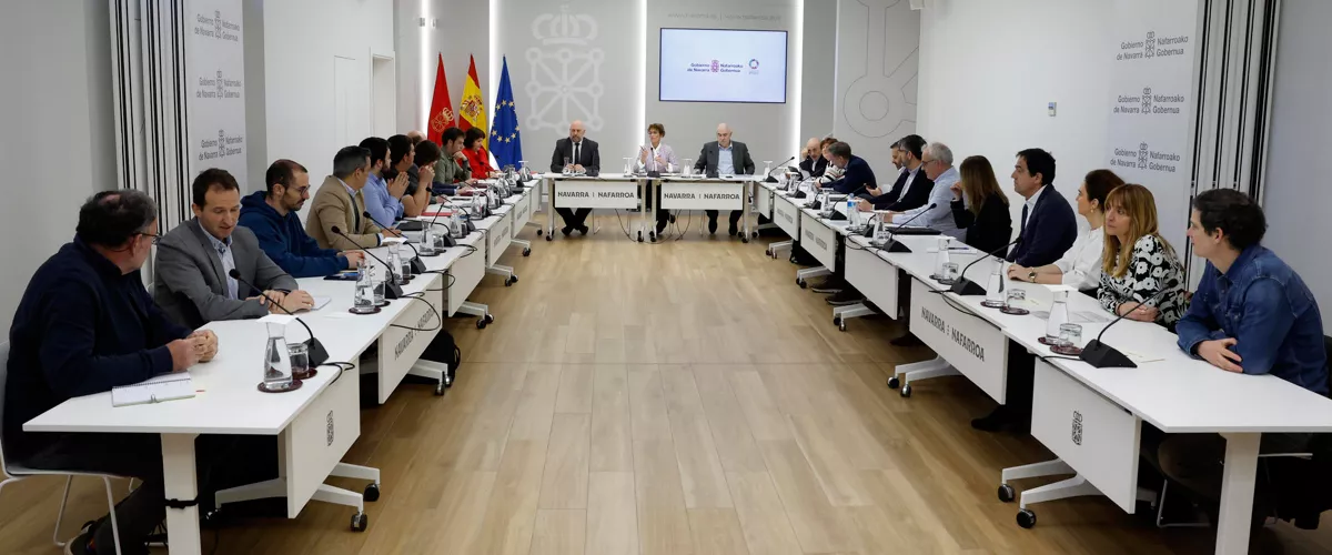 reunión Consejo Económico y Social (CES) de Navarra EFE