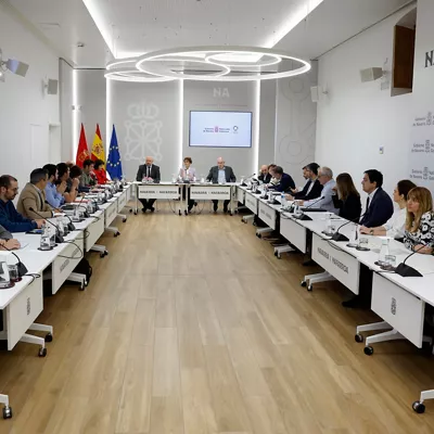 reunión Consejo Económico y Social (CES) de Navarra EFE