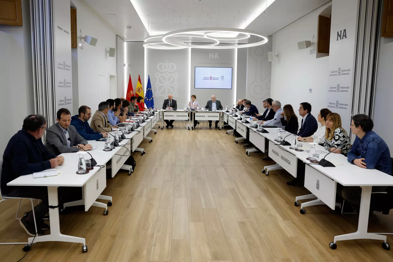 reunión Consejo Económico y Social (CES) de Navarra EFE