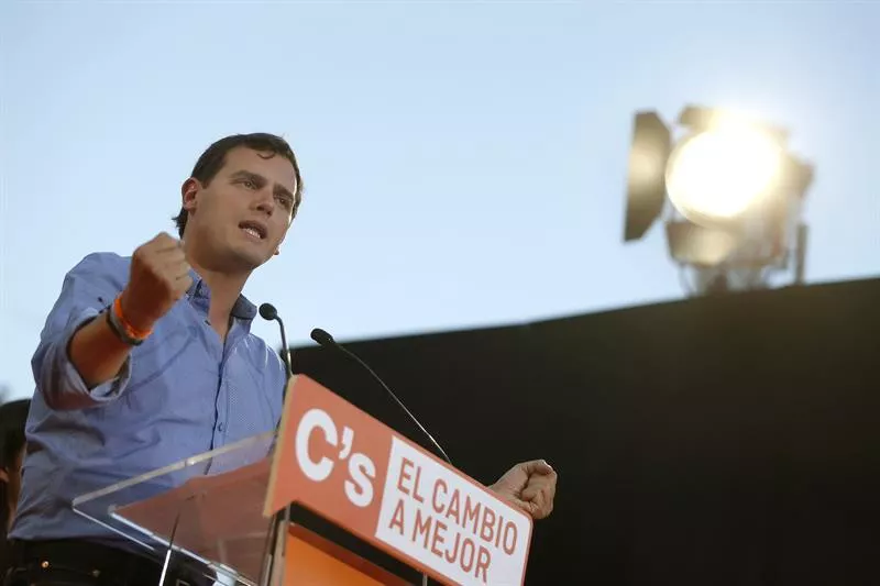 Albert Rivera (Ciudadanos). EFE