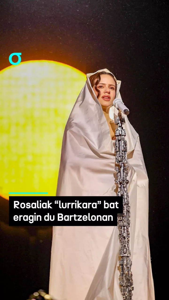 Rosaliak “lurrikara” bat eragin du Bartzelonan