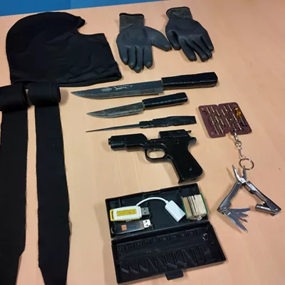 salvatierra agurain atxiloketa ertzaintza materiala