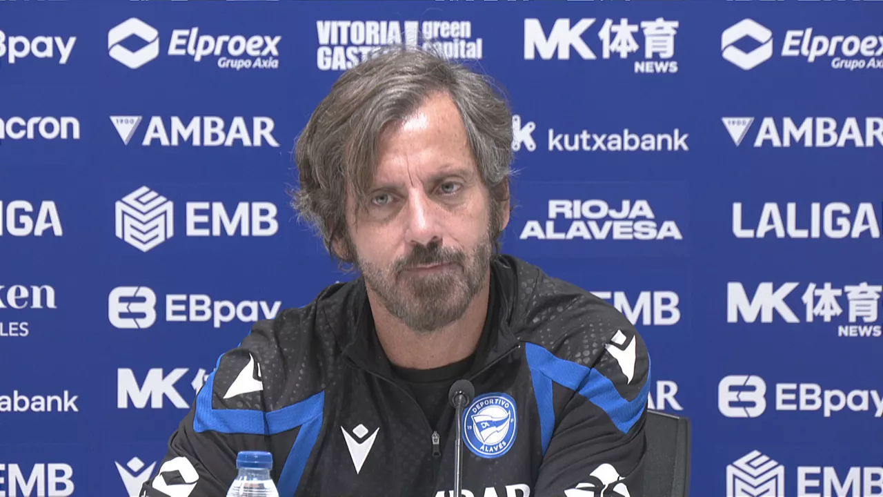 Quique Sánchez Flores, entrenador del Alavés