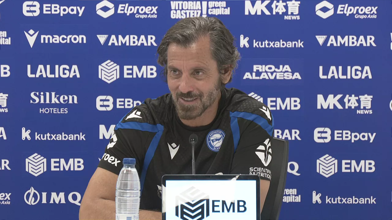 Quique Sanchez Flores Alaveseko entrenatzailea