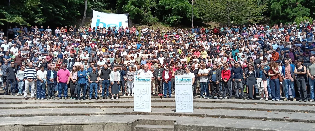 2027ko urtarrileko manifestazioa azkena izatea nahi du Sarek, ETAko presoen auzia behin betiko ixten dela irudikatzeko