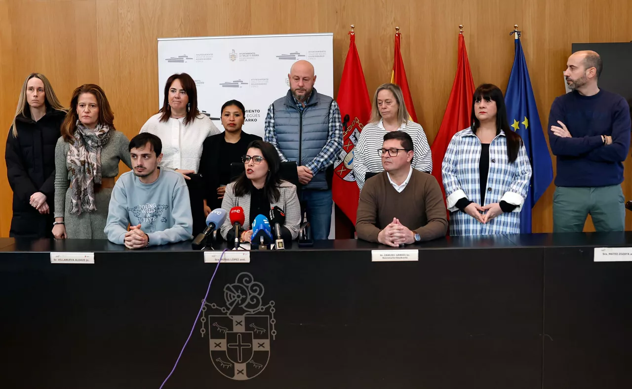 La Junta de Portavoces del Valle de Egüés ha condenado el crimen machista de Sarriguren. EFE