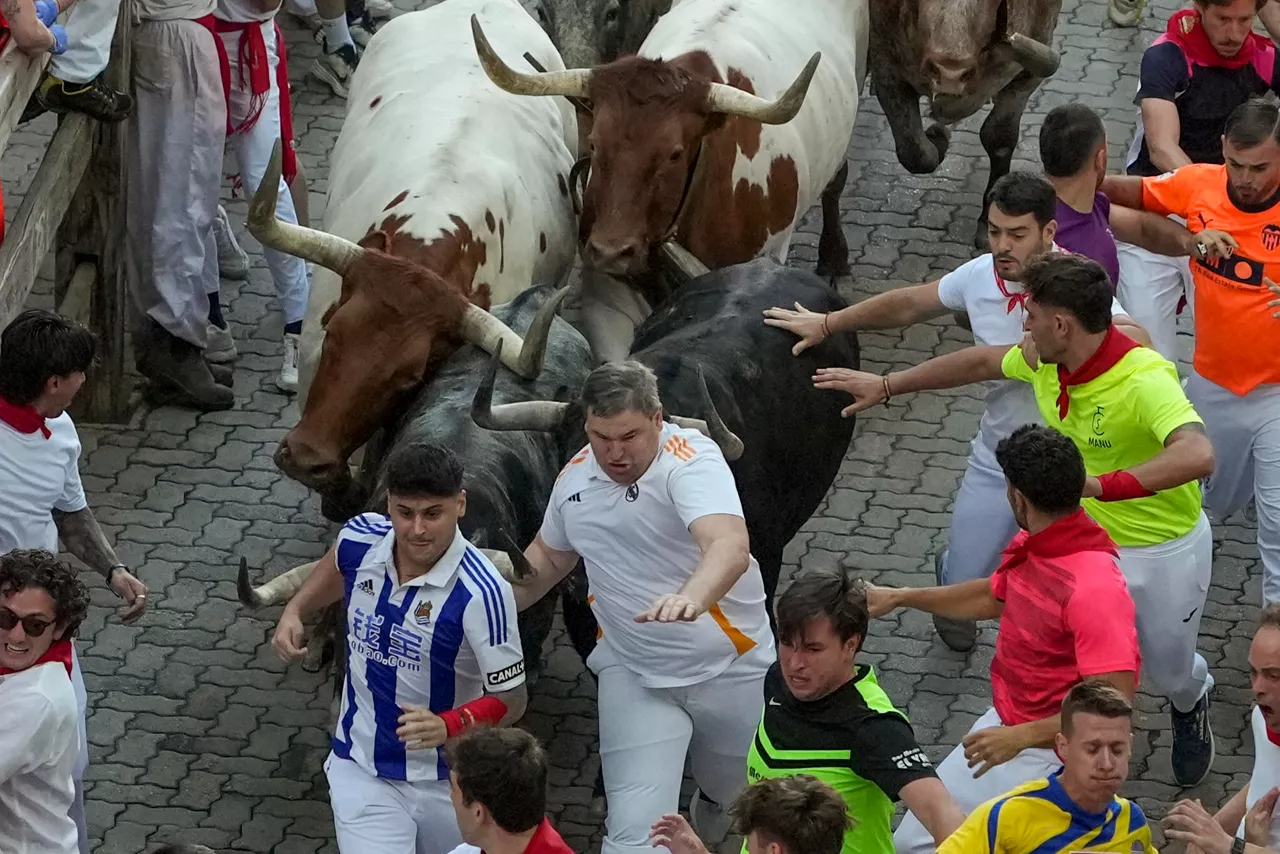 Segundo encierro sanfermines 2026 Cebada Gago