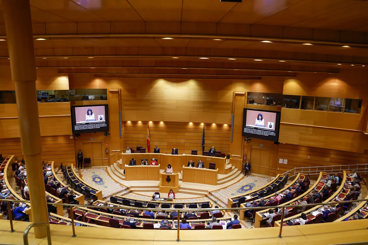 Pleno del Senado. EFE