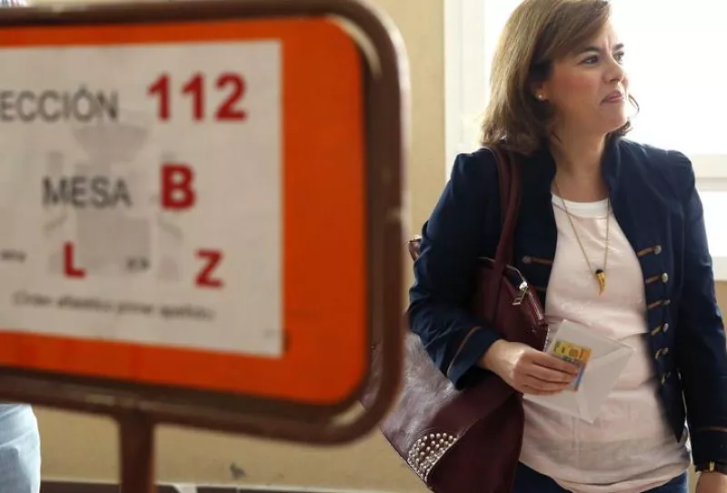 Soraya Sáez de Santamaría. Foto: EFE