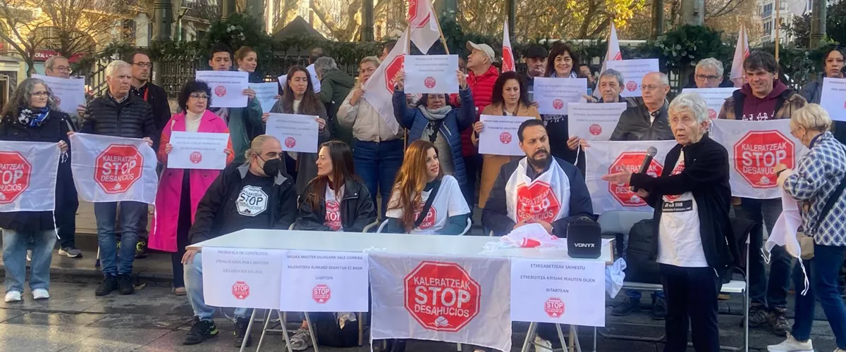 Stop desahucios Donostia